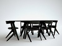 Slab dining Table by Tom Dixon - Composition