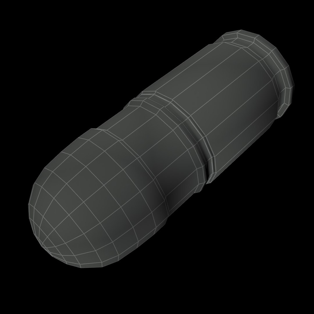 3d Model Grenade M433 Cartridge Pouch