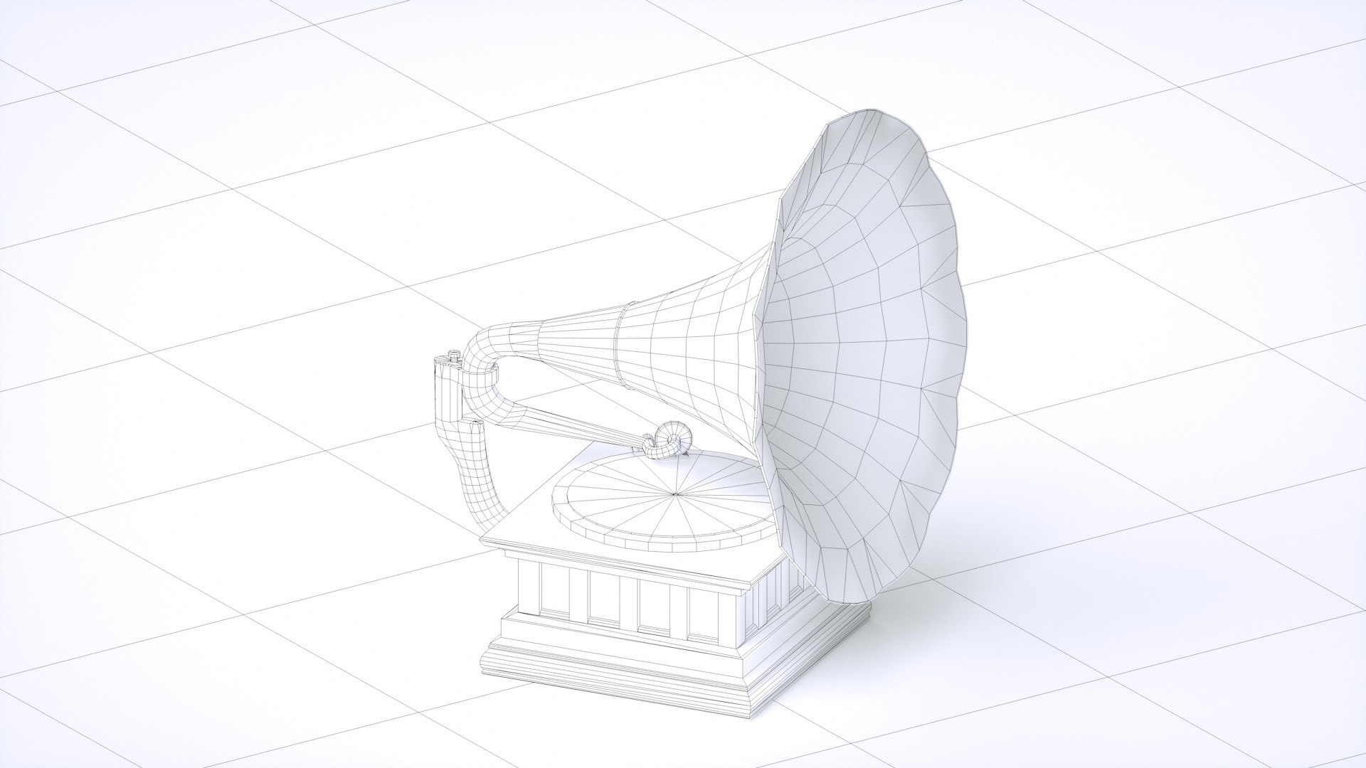 Phonograph 3D Model - TurboSquid 1922078