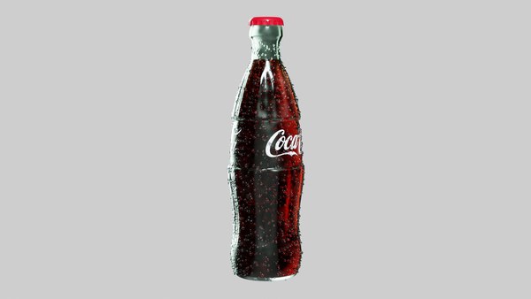 Coca-Cola Glass Bottle 3D model - TurboSquid 1731445