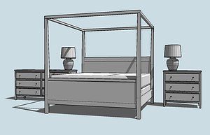 Contemporary Style Bedroom Set/Kit