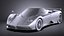 Pagani Zonda F 2010 VRAY