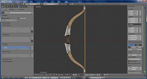 3D bow model