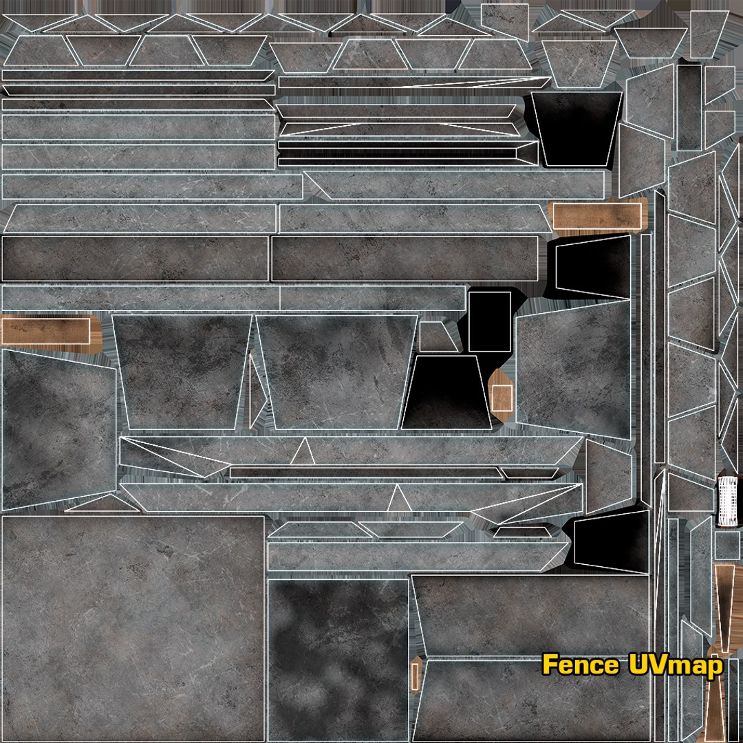 Fence GameReady 3D model https://p.turbosquid.com/ts-thumb/IS/xlcwuK/dQ/uv/png/1641992754/1920x1080/fit_q87/f8be35f2a6e90ae9cece86cf15a0e1955c080c71/uv.jpg