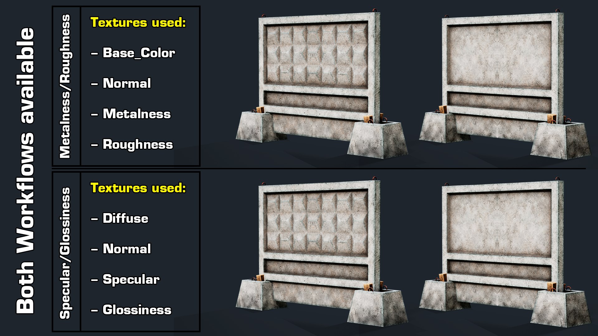 Fence GameReady 3D model https://p.turbosquid.com/ts-thumb/IS/xlcwuK/qm/both_workflows/png/1641992754/1920x1080/fit_q87/e6b8df534df6e5ba6e185c6aaf9507e0f7212df0/both_workflows.jpg