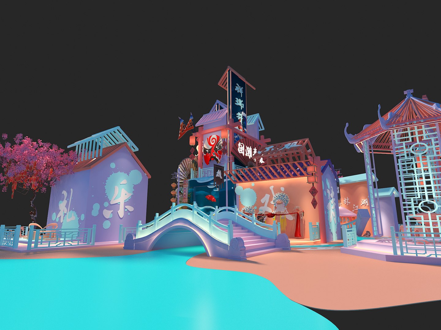 New Chinese China-Chic Art Installation Festival New Year Exhibition Traditional Culture Drama Art I 3D model https://p.turbosquid.com/ts-thumb/IT/4qyEdk/La/newchinesechinachicartinstallationfestivalnewyearexhibitiontraditionalculturedramaartinstallation03/jpg/1700216374/1920x1080/fit_q87/f47b785139652061f3daccee226cb646b89e830e/newchinesechinachicartinstallationfestivalnewyearexhibitiontraditionalculturedramaartinstallation03.jpg