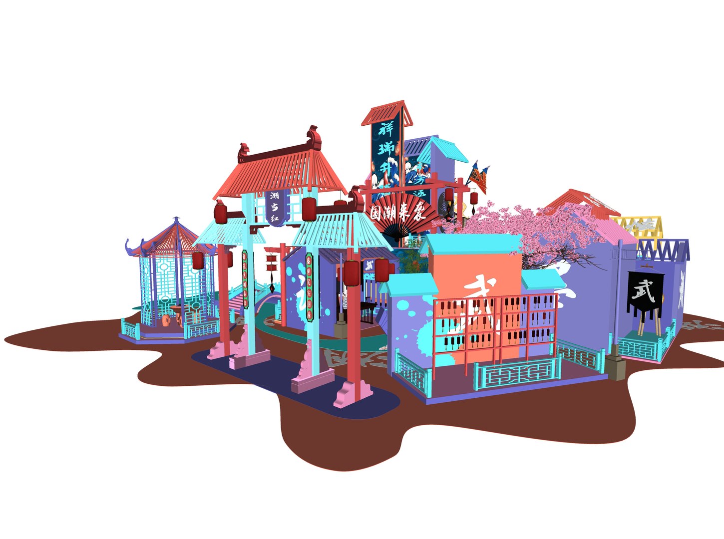 New Chinese China-Chic Art Installation Festival New Year Exhibition Traditional Culture Drama Art I 3D model https://p.turbosquid.com/ts-thumb/IT/4qyEdk/fr/newchinesechinachicartinstallationfestivalnewyearexhibitiontraditionalculturedramaartinstallationsu03/jpg/1700216360/1920x1080/fit_q87/11ade1734b9cbb35ba44c0af39be80c4ab9ef454/newchinesechinachicartinstallationfestivalnewyearexhibitiontraditionalculturedramaartinstallationsu03.jpg