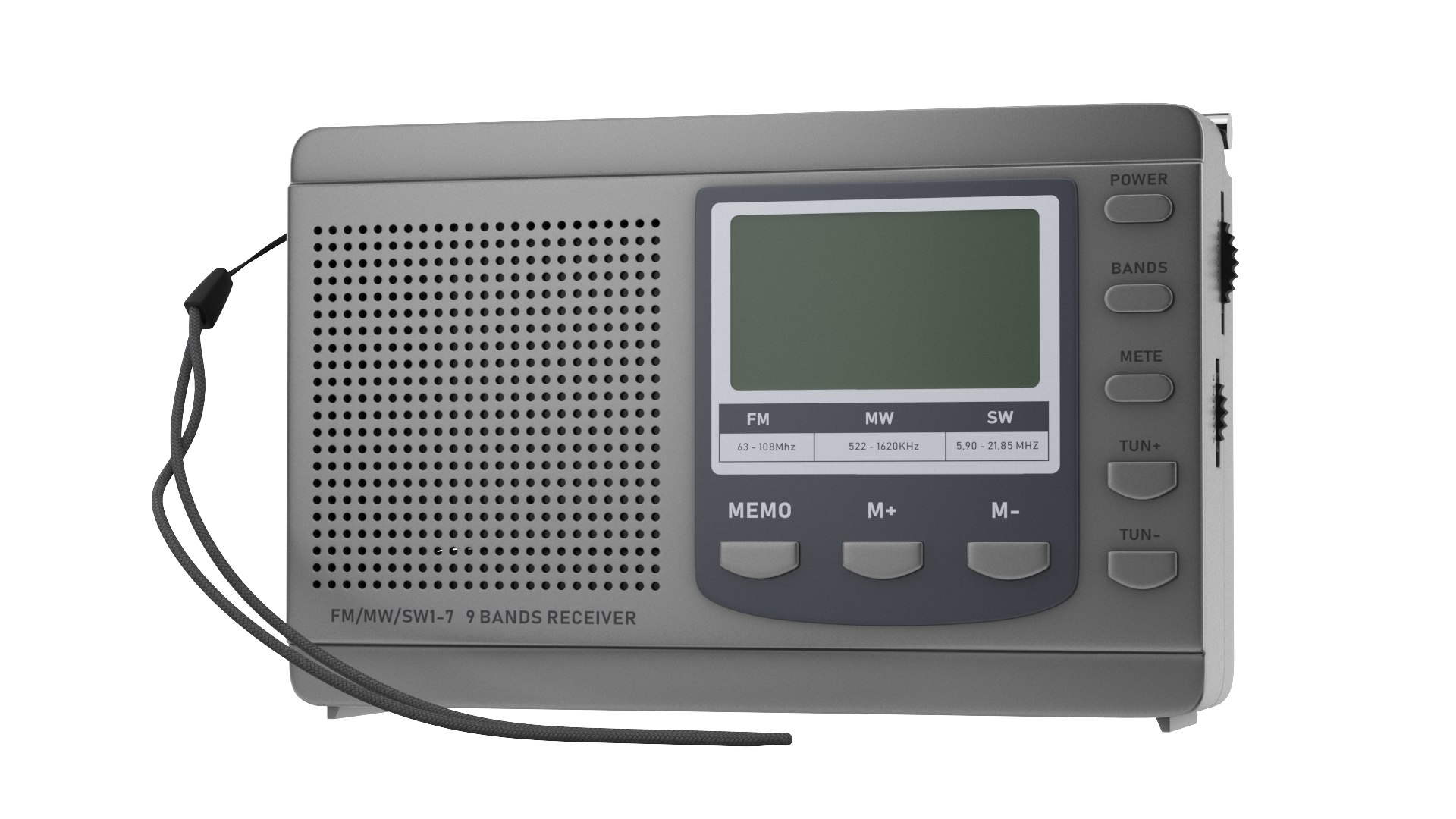 3D Model Radio - TurboSquid 1767402