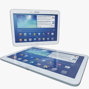 3d samsung galaxy tab 3 model