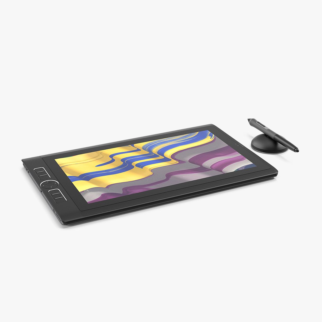 13 Inch Wacom MobileStudio Pro Tablet 3D model preview