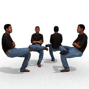 3d Model - Casual Male #10a