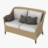 Dedon Summerland Bench