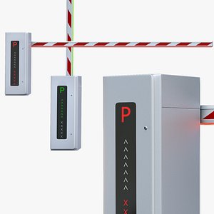 High-Speed Barrier 3D model