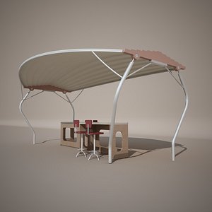 pergola 3d model