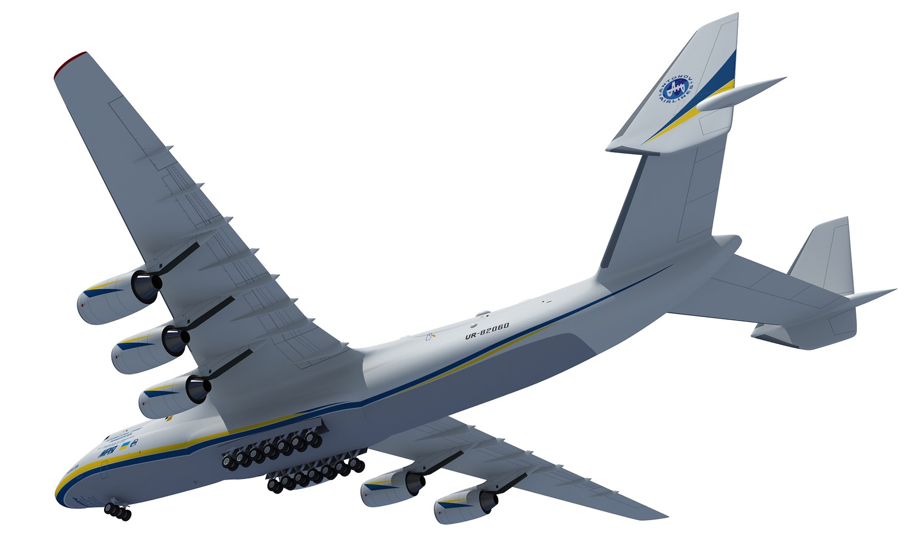 Antonov An-225 Mriya 3d Model