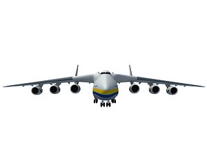 antonov an-225 mriya 3d model