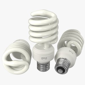 c4d energy saving light bulb