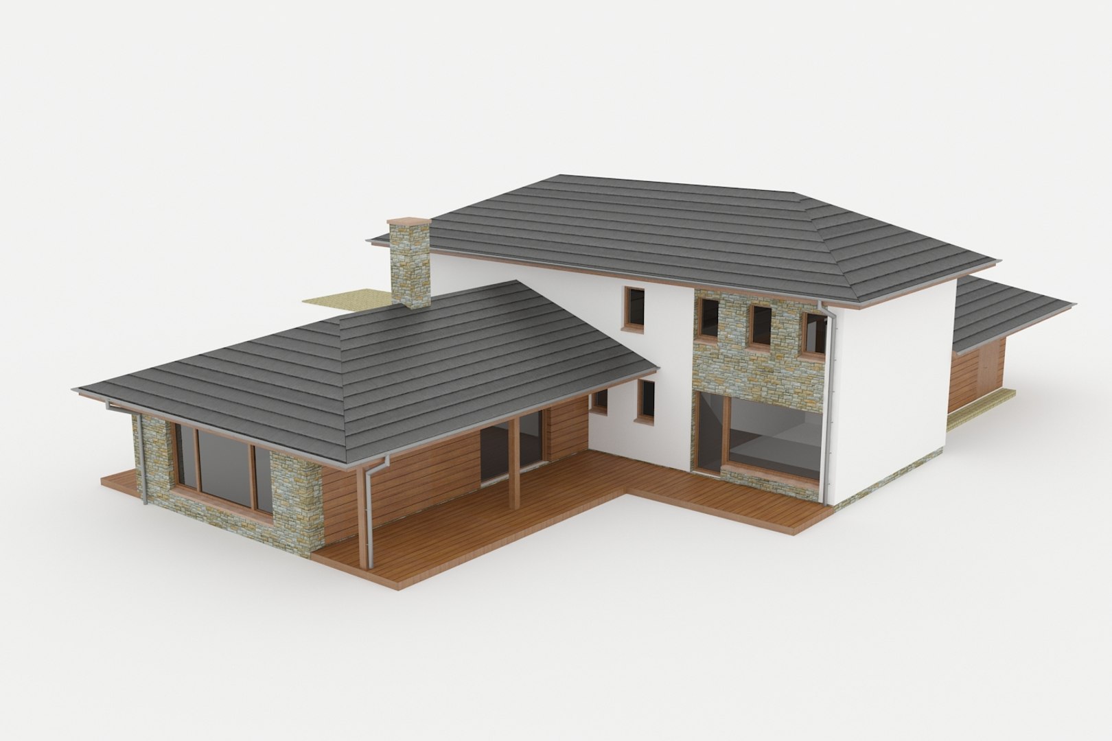 3D Family House - TurboSquid 1327318