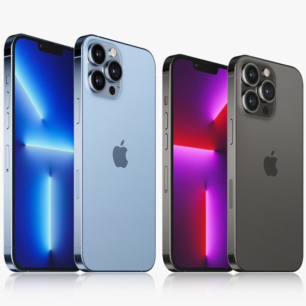 Apple iPhone 13 Pro and 13 Pro MAX 3D model