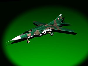 3d mig 23 model