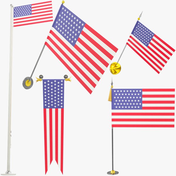 American Flags Collection V2 model