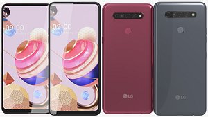 3D model realistic lg k51s titan