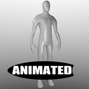 Human Base Mesh Animated