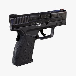 Springfield XD-MOD2 - Black 3D model