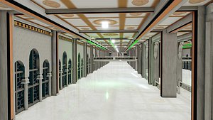 3D Safa Marwa Interior - Hajj  Umrah model