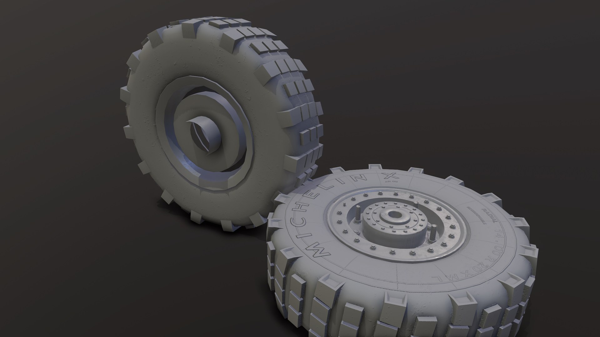 Wheel Model - TurboSquid 1344977