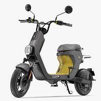 Segway eMoped C80 Grey Rigged