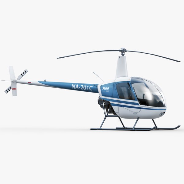 modelo 3d Robinson R22 Helicopter - TurboSquid 920065