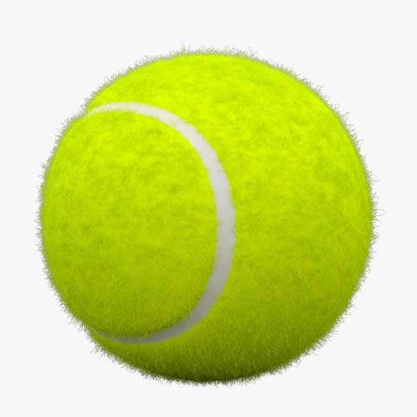 tennis ball 3d model