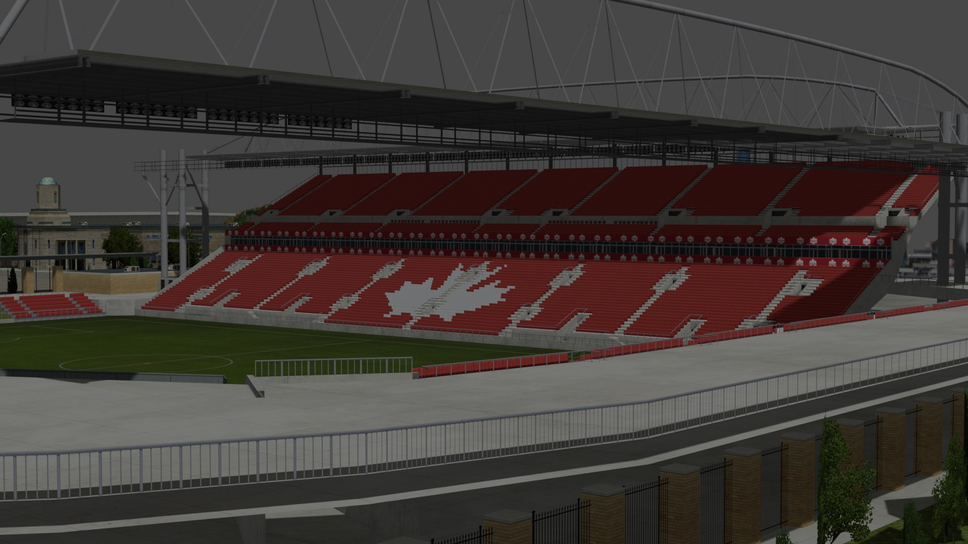 bmo field 3d view