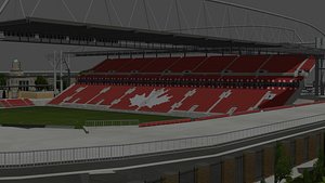 BMO Field 3D model