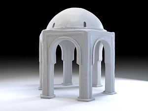 eastern dome exterior 3D model