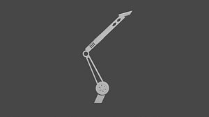 street light sc ifi 3D model