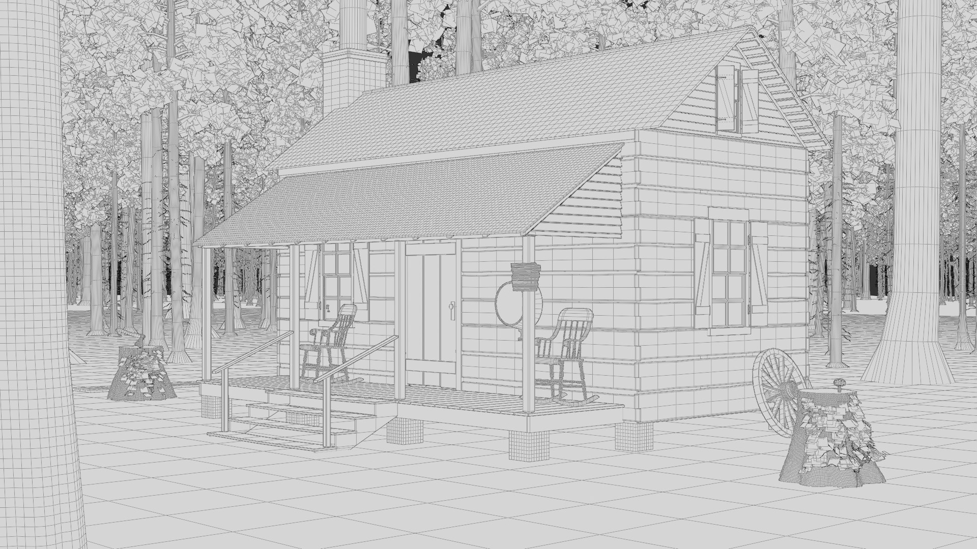 Cabin in the Woods 3d Scene 3D model https://p.turbosquid.com/ts-thumb/IU/90u6k3/Es/cabinwireframe01/png/1677107037/1920x1080/fit_q87/33b526a9b0de2e4731a5fba7da4ea3506c0e6300/cabinwireframe01.jpg