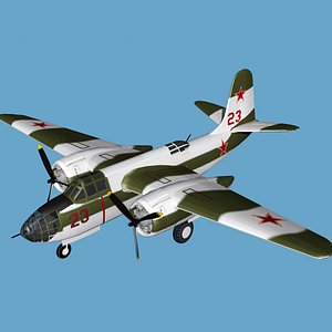 3D Douglas DB-7 Boston Mk I V07 CCCP
