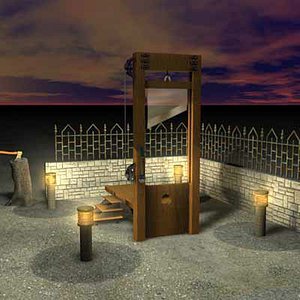 3d guillotine model