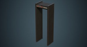 airport metal detector 1b model