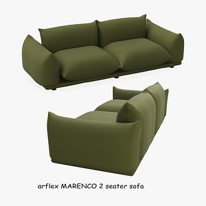 3D Arflex MARENCO 2 seater sofa
