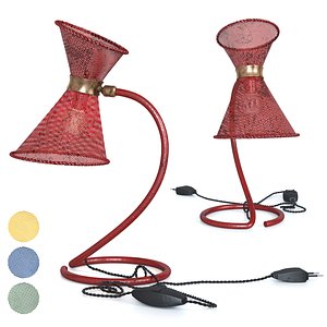 3D Rare Bistro Table Lamp model