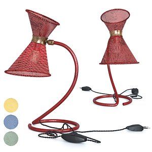 Rare Bistro Table Lamp