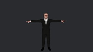 Ilir Meta Hyper Realistic Full Body Fully Rigged 3D Character