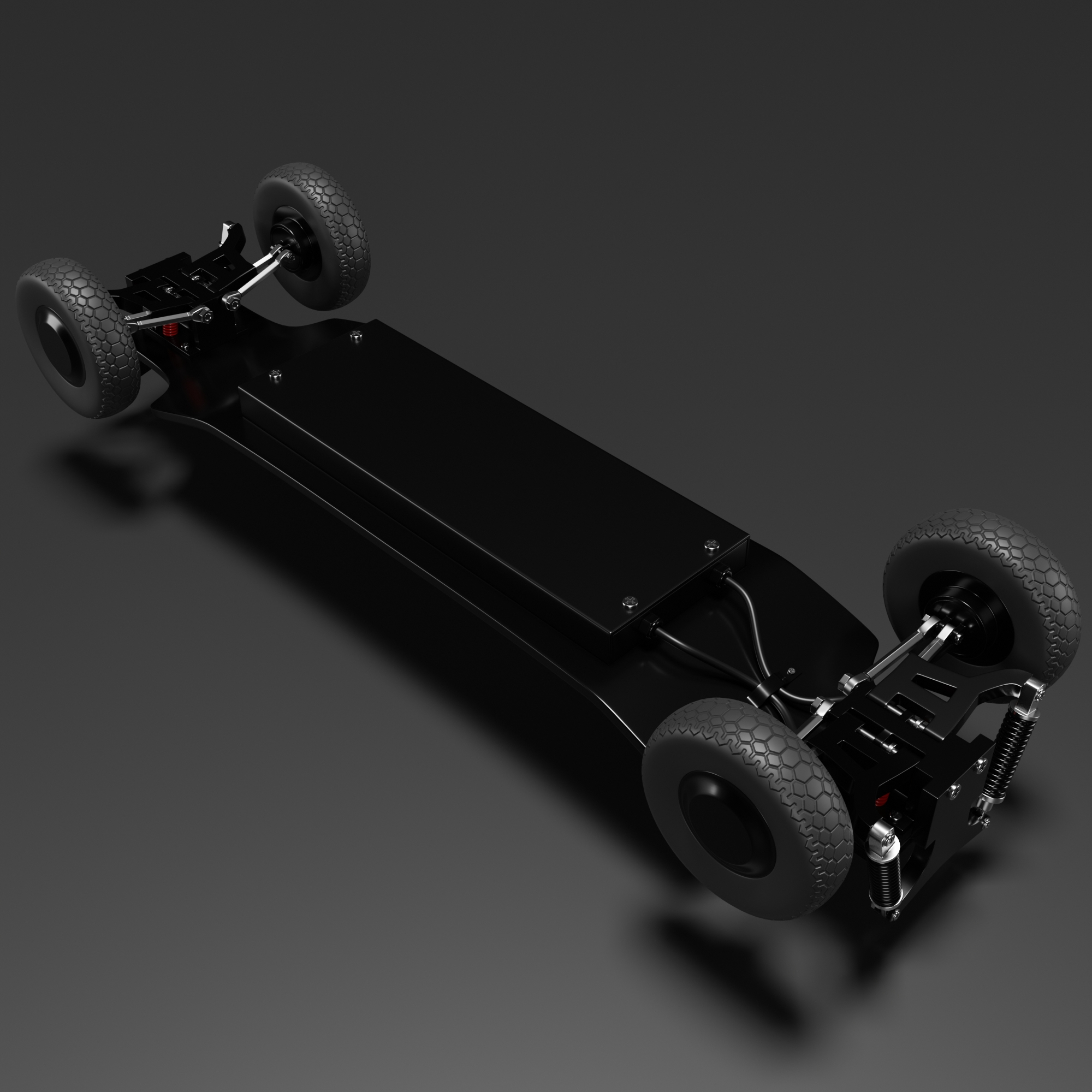 Electric Skateboard model TurboSquid 2065739