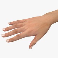 Australian Female Hand Rigged for Cinema 4D