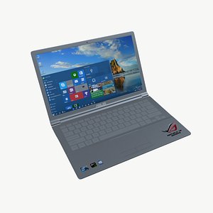 Asus Laptop 3D model
