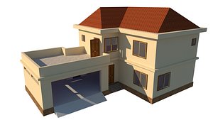 3D sketchup squad house building
