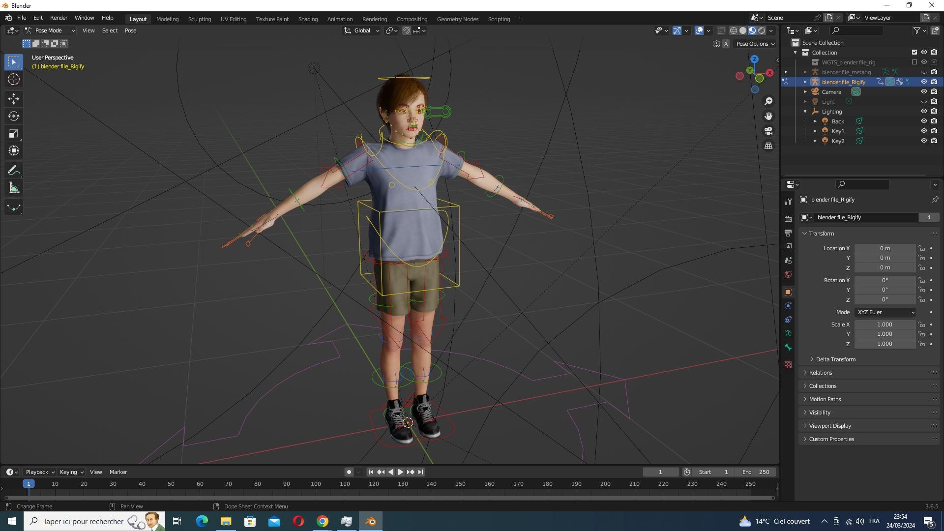 3D Model Mehal - Realistic Child Ready Kids Low-poly - TurboSquid 2217268